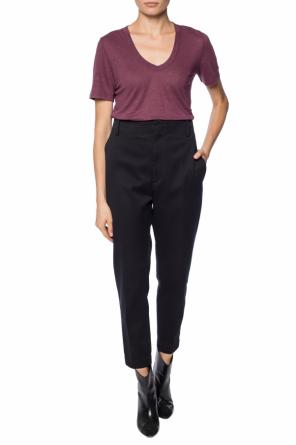 Linen v-neck t-shirt, zdjęcie 2 Linen v-neck t-shirt od Isabel Marant Etoile
